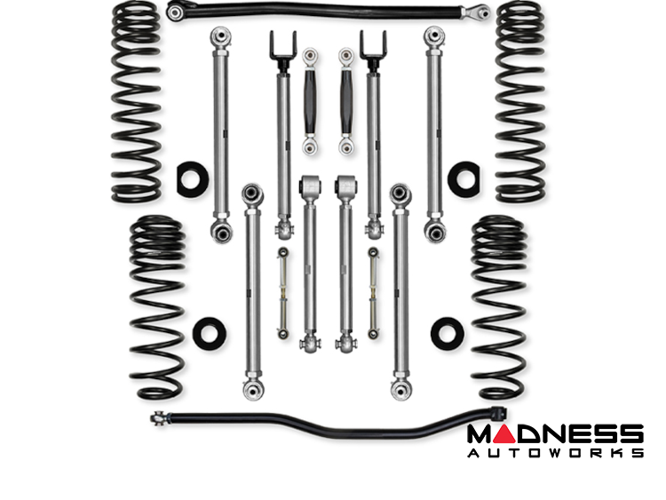 Jeep Wrangler JL Lift Kit - Rock Krawler - X Factor Pro (No Limits) - 6.4L - 2021+ Jeep Wrangler JL Lift Kit - Rock Krawler - X Factor Pro (No Limits) - 6.4L - 2021+